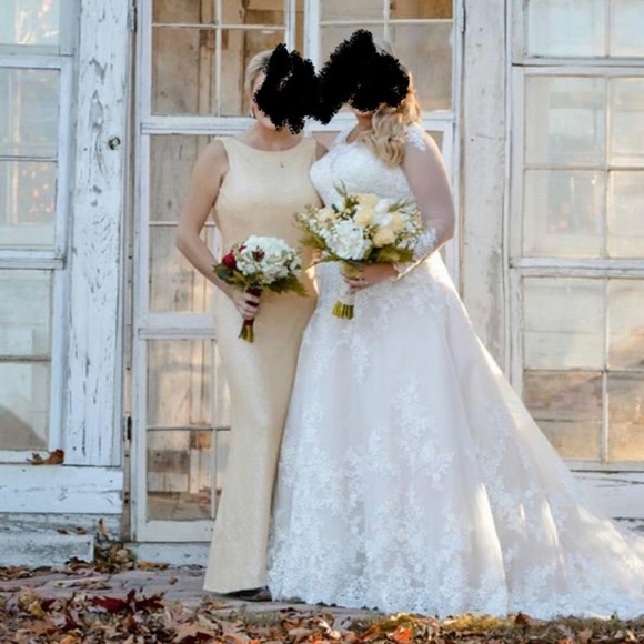 Christina Wu Sequin Bridesmaid Dress - Picture 7 of 7